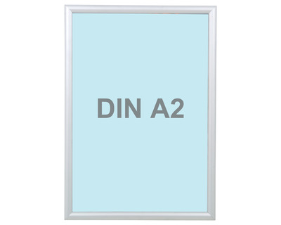 Franken Klapprahmen A2 "Outdoor" silber 469 x 643 mm