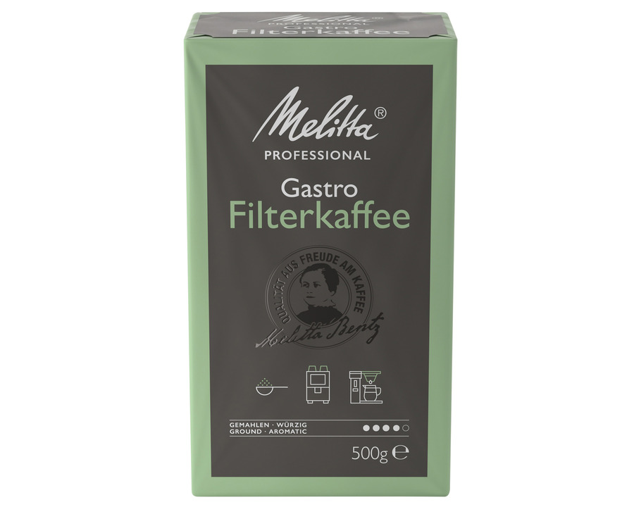 Melitta Kaffee "Gastro Würzig" Arabica gemahlen 500g