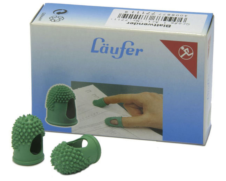 Läufer Blattwender, Gr.1 grün Ø12mm 10St.