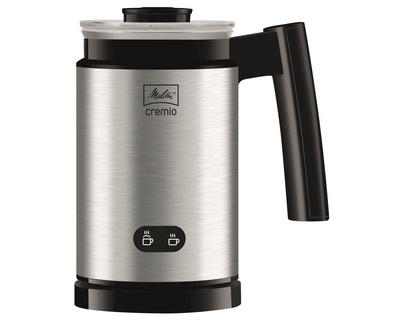 Melitta Milchaufschäumer "Cremio" silber