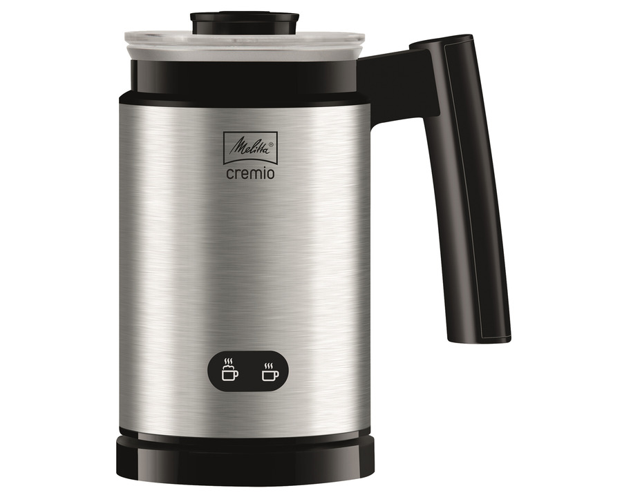 Melitta Milchaufschäumer "Cremio" silber