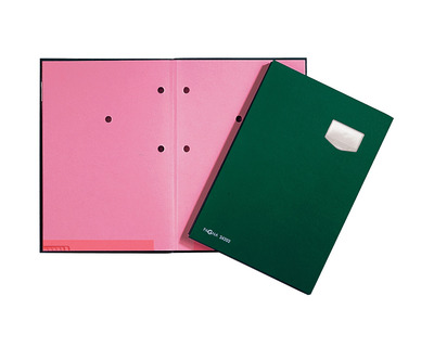 Pagna Unterschriftenmappe A4 "De Luxe" grün 10 Fächer