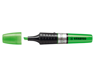 Stabilo Textmarker "Luminator" grün 2-5 mm