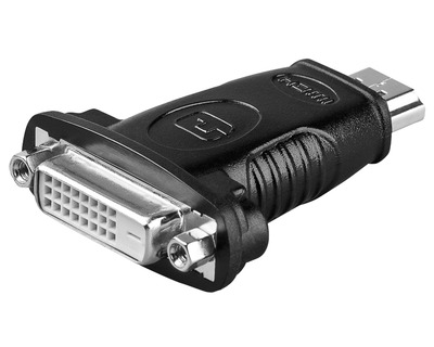 Goobay Adapter HDMI/DVI schwarz