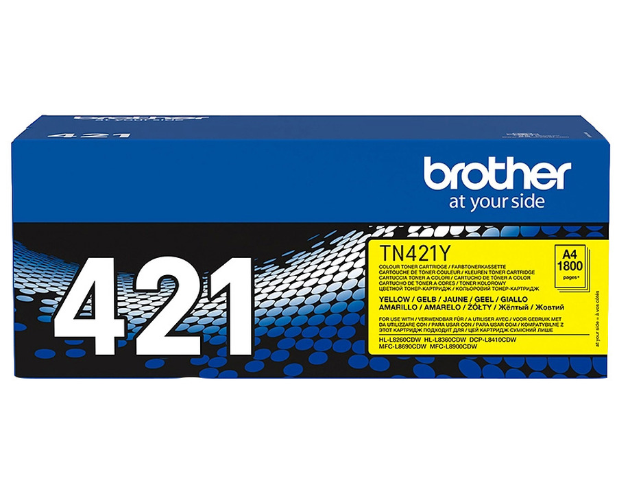 Brother Toner TN-421Y gelb 1.800 Seiten