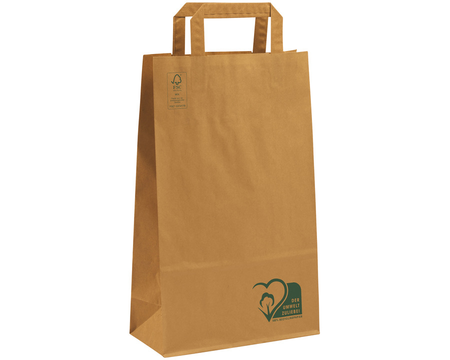 Tragetasche "Trendbag" braun 22 x 36 x 10,5 cm