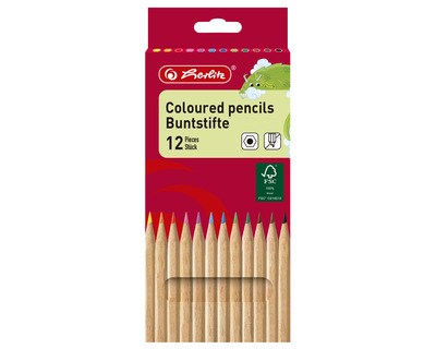 Herlitz Buntstift mehrfarbig 2,5 mm 12St.