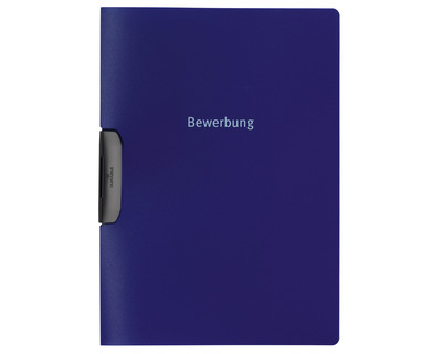 Durable Bewerbungsmappe A4 "Duraswing Job" dunkelblau