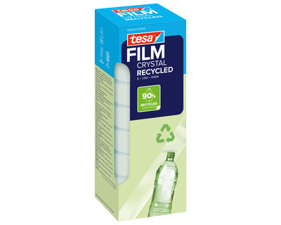 Tesa Klebeband "Crystal Recycled" transparent 19 mm x 33 m 8St.