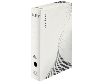 Leitz Archivschachtel "easyboxx" 80mm weiß 80 x 250 x 350 mm