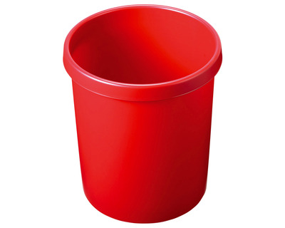 Helit Papierkorb "The German" rot 30 Liter
