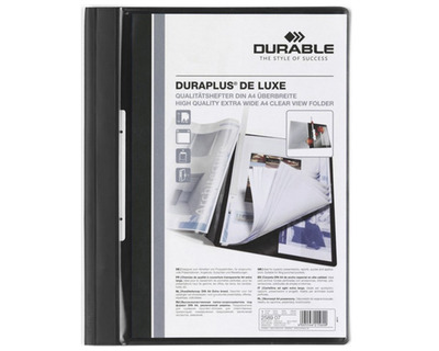 Durable Angebotshefter A4 "Duraplus de Luxe" schwarz