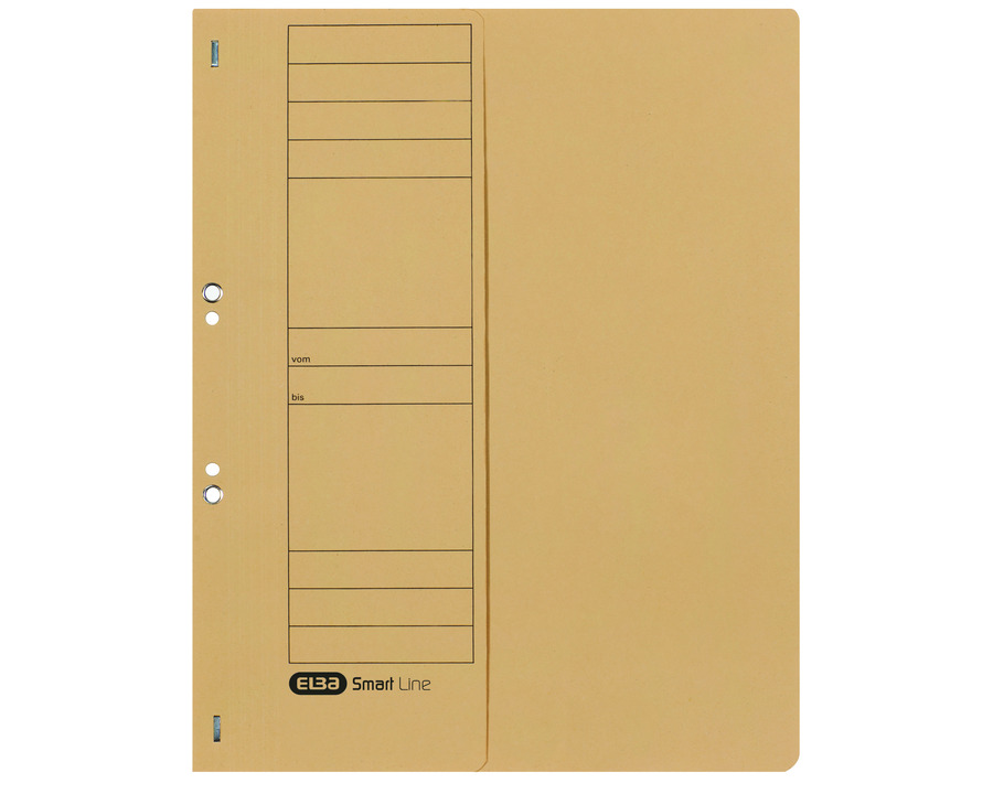 Elba Ösenhefter, 1/2 Vorderdeckel chamois 250g/m²