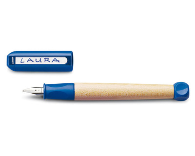 Lamy Füllhalter "ABC 009", für Linkshänder blau A