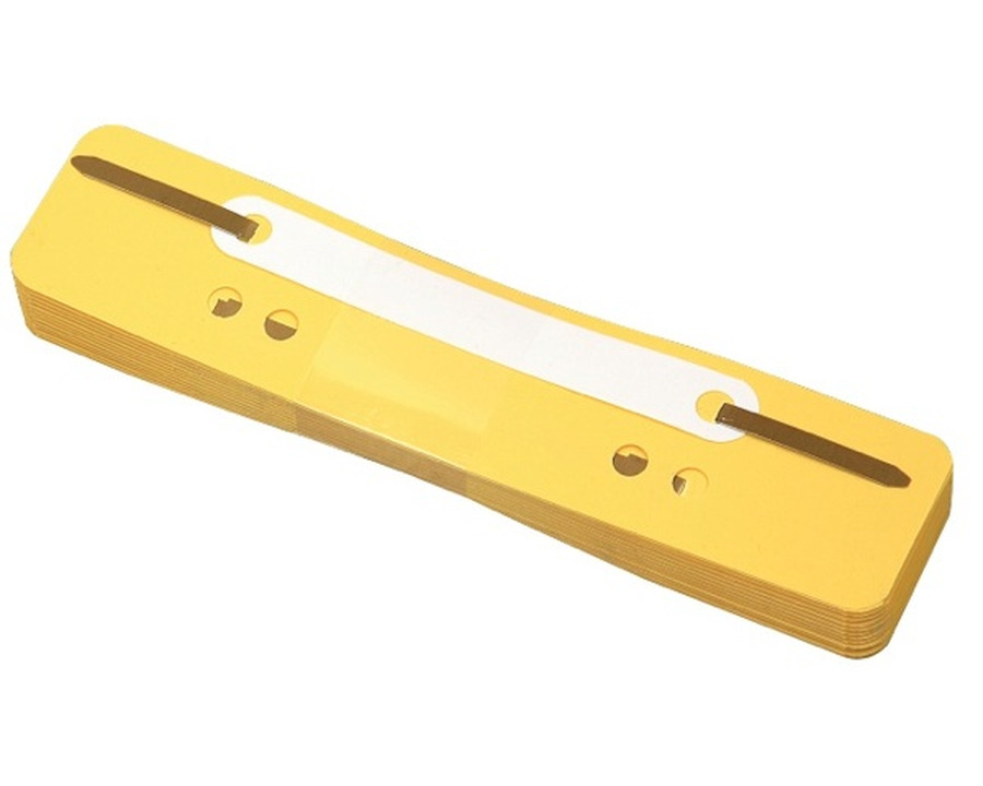Heftstreifen PP gelb 34 x 150 mm 25St.