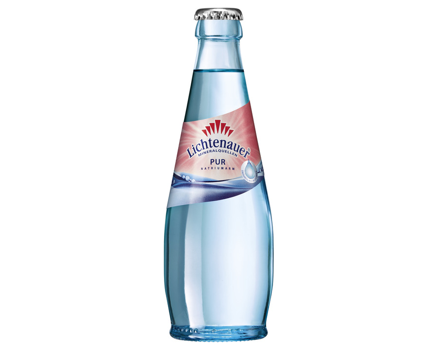 Lichtenauer Mineralwasser "Pur" ohne Kohlensäure 0,25 Liter 20St.