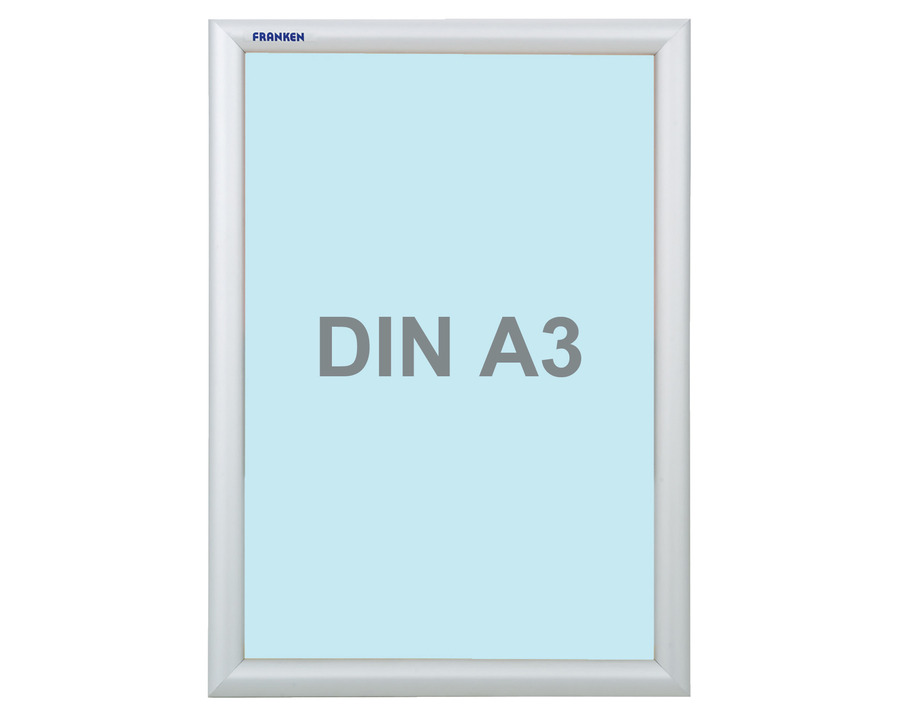 Franken Klapprahmen A3 "Outdoor" silber 346 x 469 mm