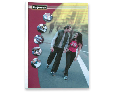 Fellowes Thermo-Bindemappen A4  weiß 3 mm 100St.