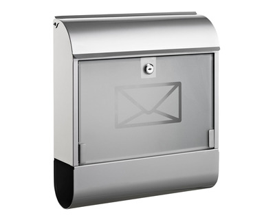 Alco Briefkasten silber 41 x 36 x 11,5 cm