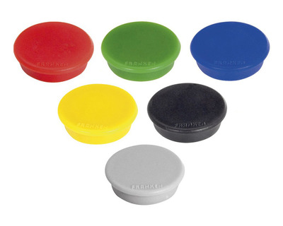 Franken Magnet, Ø32mm mehrfarbig 800g 10St.