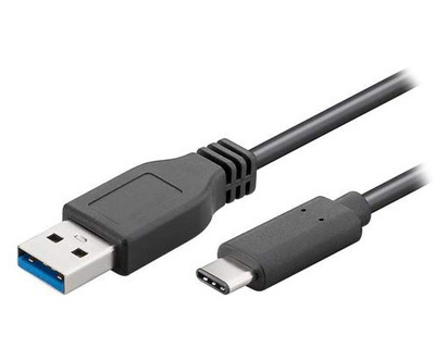 Goobay Verbindungskabel USB 3.0 C/A schwarz 2,0 m