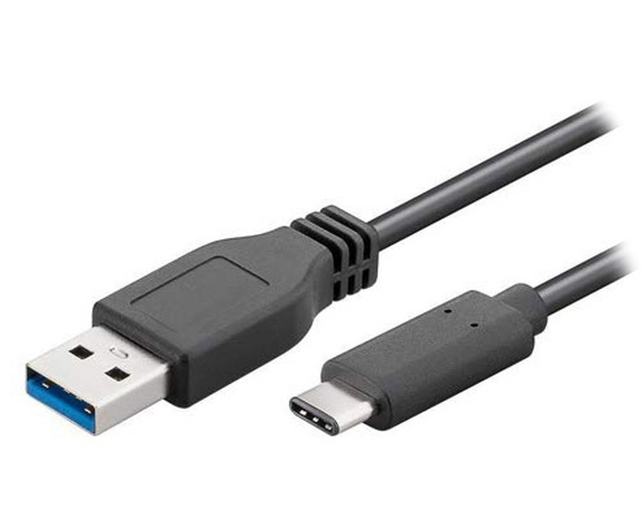 Goobay Verbindungskabel USB 3.0 C/A schwarz 2,0 m
