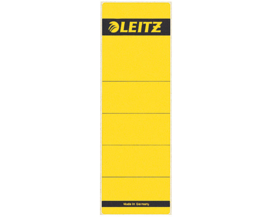 Leitz Ordner-Rückenschilder gelb 61 x 192 mm 10Et.