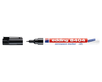 Edding Aerospacemarker 8404 schwarz 0,75 mm Rundspitze