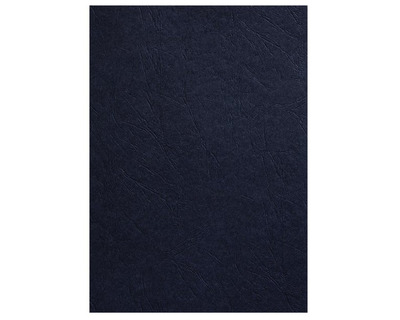 GBC Deckblätter A4 "LeatherGrain", Lederstruktur schwarz 250g/m² 100St.