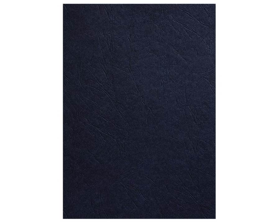 GBC Deckblätter A4 "LeatherGrain", Lederstruktur schwarz 250g/m² 100St.