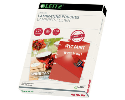 Leitz Laminierfolien "iLAM" A4 glänzend 175 my 100St.