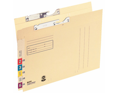 Leitz Pendelmappe A4 "Orgacolor" chamois 260g/m²
