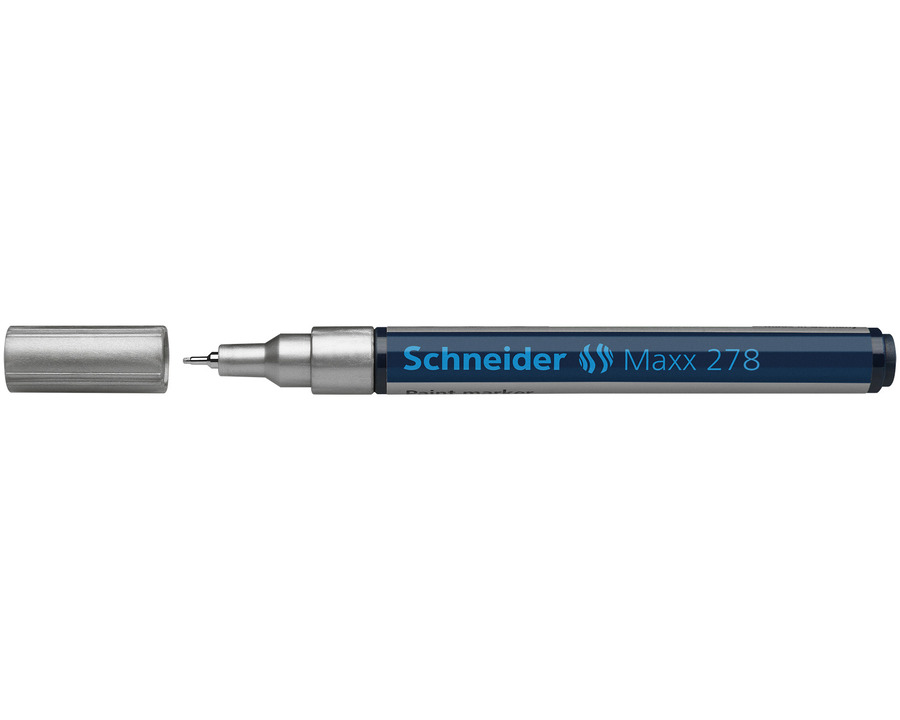 Schneider Lackmarker "Maxx 278" silber 0,8 mm