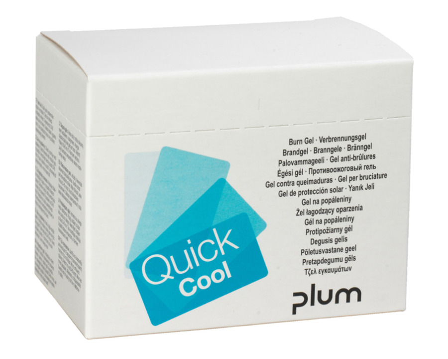 Plum Verbrennungsgel "QuickCool" 18St.