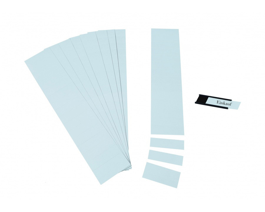 Ultradex Einsteckkarten hellblau 12 x 40 mm 220St.