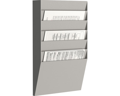 Paperflow Prospekthalter A4 grau 311 x 502 x 79 mm