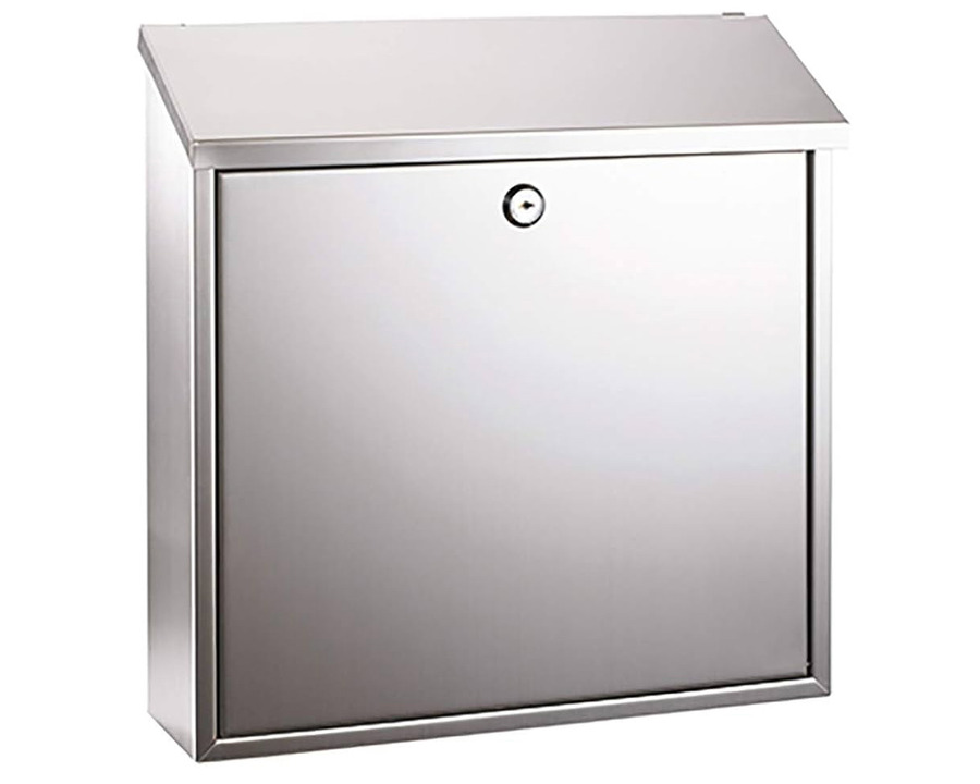 Alco Briefkasten silber 36 x 36 x 10 cm