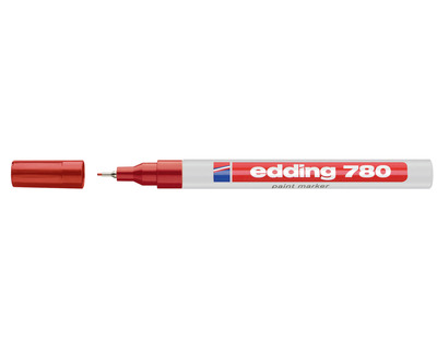 Edding Lackmarker 780 rot 0,8 mm
