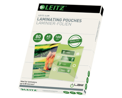 Leitz Laminierfolien "iLAM" A5 glänzend 80 my 100St.