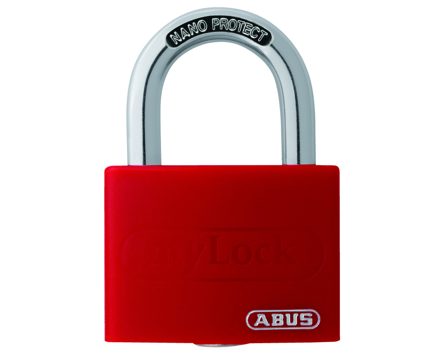 Abus Vorhängeschloss "T65AL/40" rot