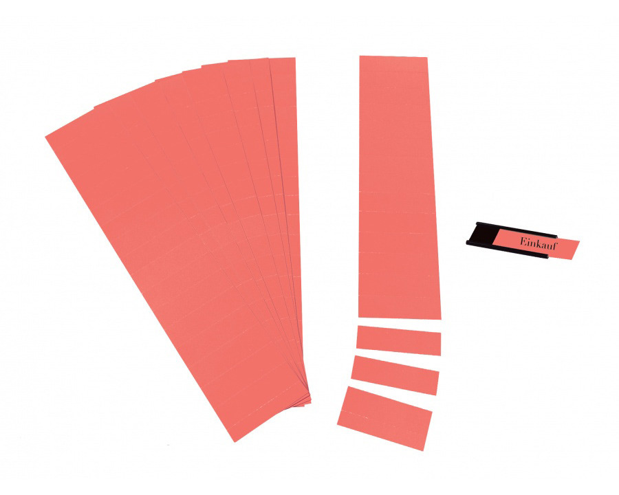 Ultradex Einsteckkarten rot 60 x 32 mm 90St.