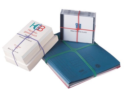 Gummibänder "X-Band" sortiert 100 x 11 mm 30g