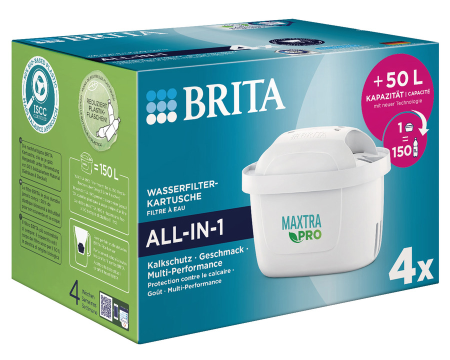 Brita Filterkartusche "Maxtra Pro" weiß 4St.