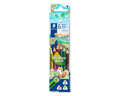 Staedtler Buntstift "Noris Colour Softgrip" mehrfarbig 3,0 mm 6St.