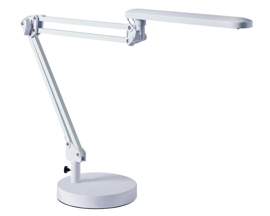 Alco LED-Tischleuchte 963 weiß Standfuß