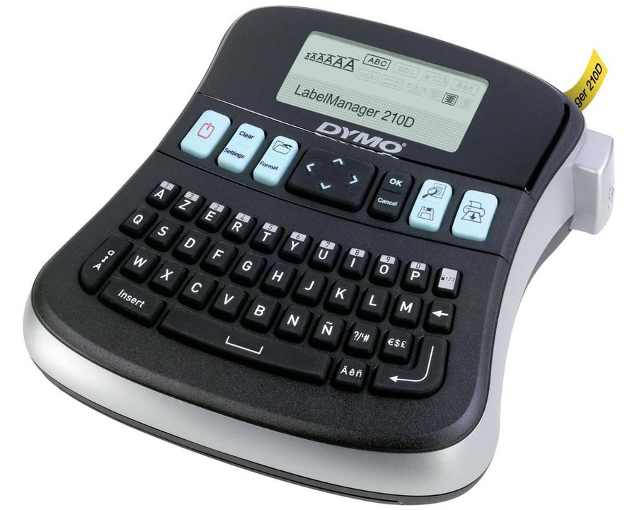 Dymo Beschriftungsgerät "LabelManager 210D+" schwarz ohne Netzteil