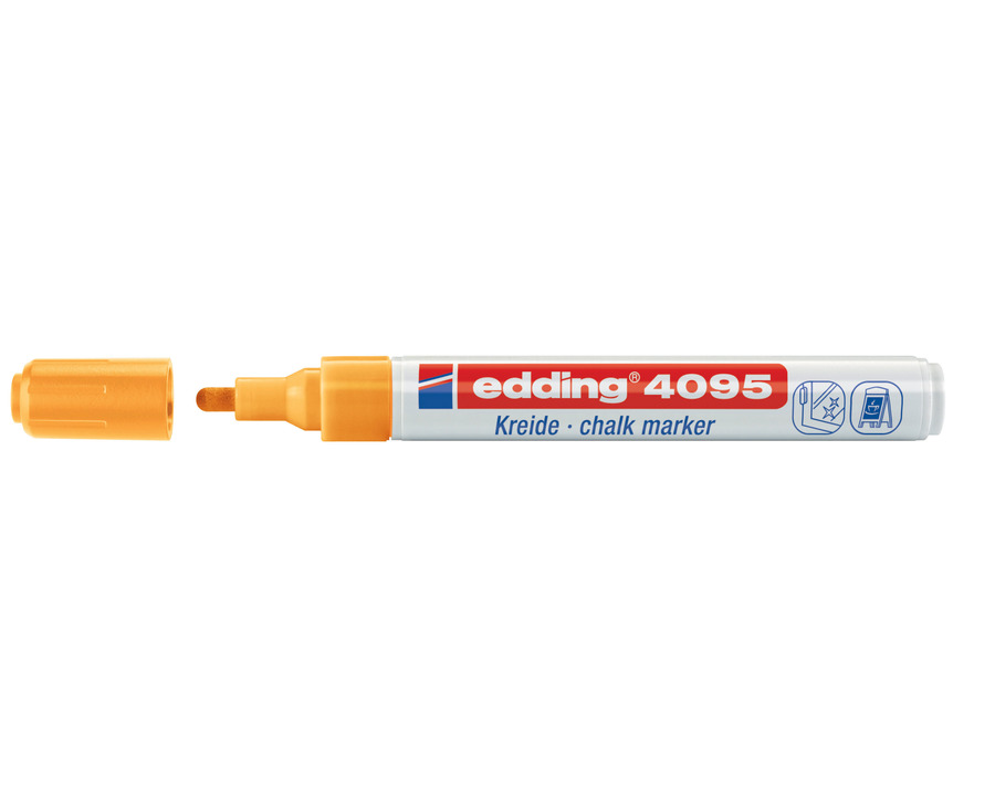 Edding Kreidemarker 4095 neonorange 2-3 mm Rundspitze