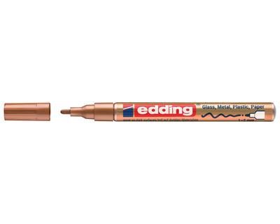Edding Lackmarker 751 kupfer 1-2 mm Rundspitze