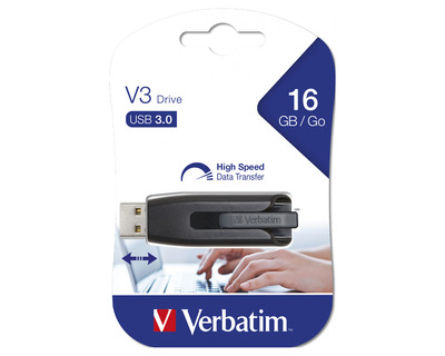 Verbatim USB-Stick 3.0 "Stor´n´Go V3" schwarz 16GB