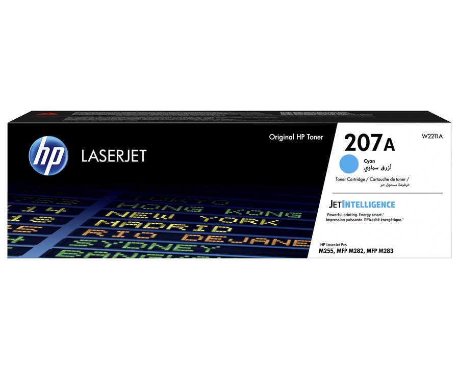 HP Toner 207A cyan 1.300 Seiten